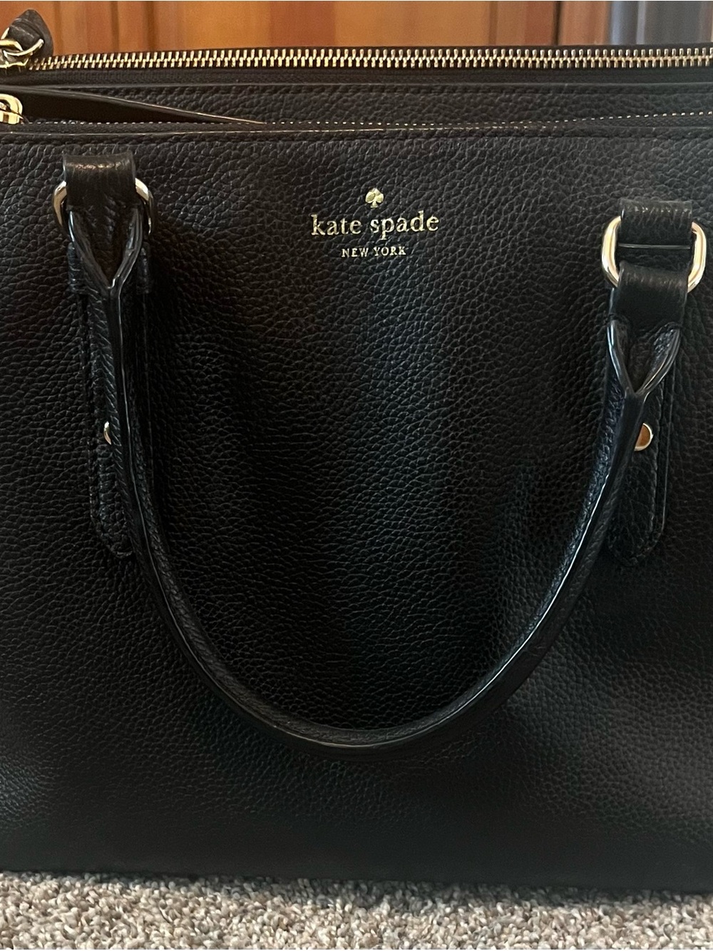 Kate Spade Black Leighann Bag View 2